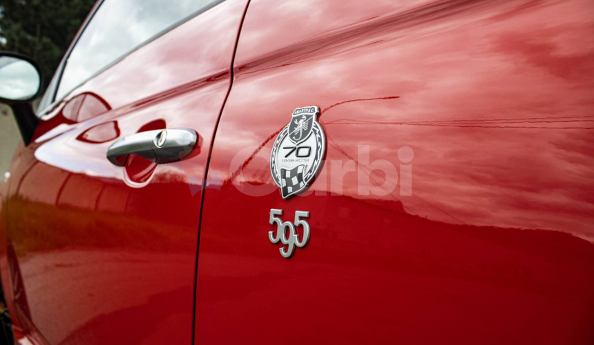 Abarth 595C 75th Anniversary Cabrio, Nové rozvody, Koža, Manual, Record Monza