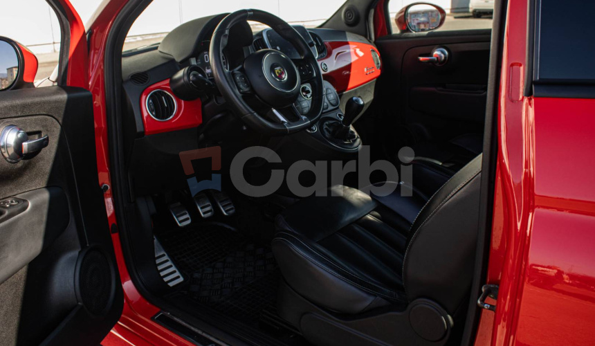 Abarth 595C 75th Anniversary Cabrio, Nové rozvody, Koža, Manual, Record Monza