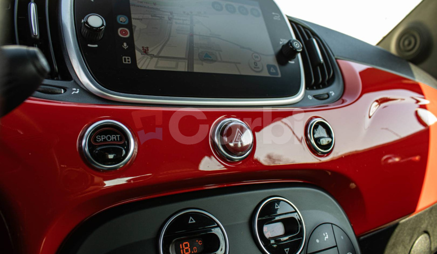 Abarth 595C 75th Anniversary Cabrio, Nové rozvody, Koža, Manual, Record Monza