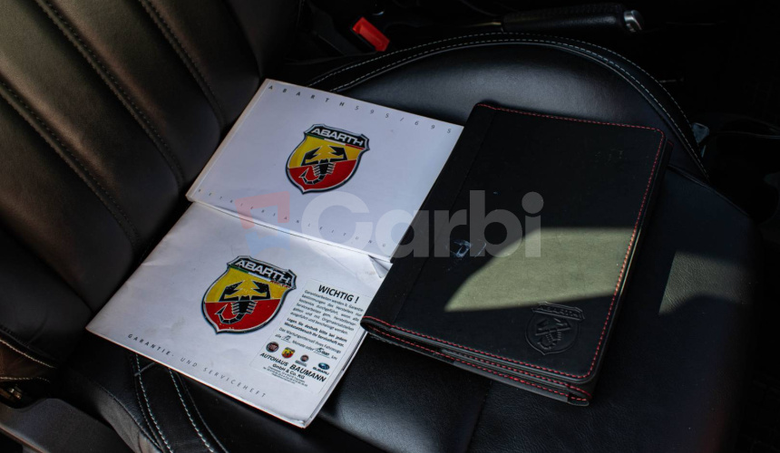 Abarth 595C 75th Anniversary Cabrio, Nové rozvody, Koža, Manual, Record Monza