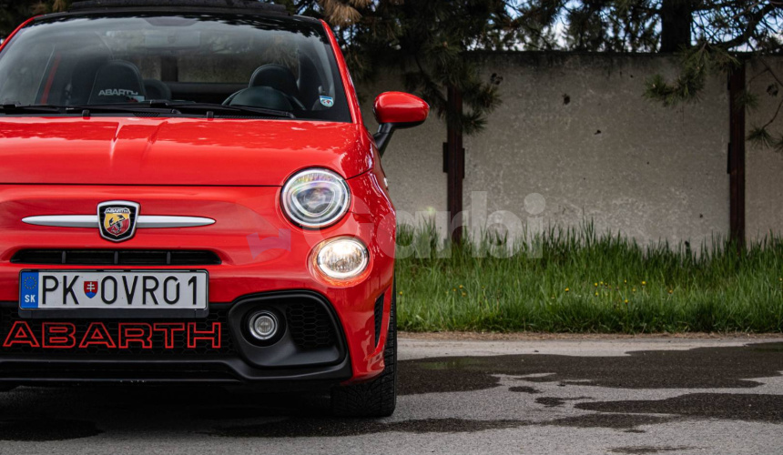 Abarth 595C 75th Anniversary Cabrio, Nové rozvody, Koža, Manual, Record Monza
