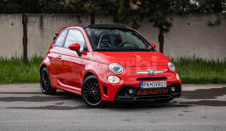Abarth 595C 75th Anniversary Cabrio, Nové rozvody, Koža, Manual, Record Monza