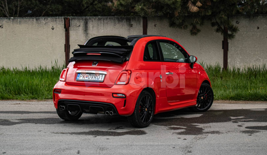 Abarth 595C 75th Anniversary Cabrio, Nové rozvody, Koža, Manual, Record Monza
