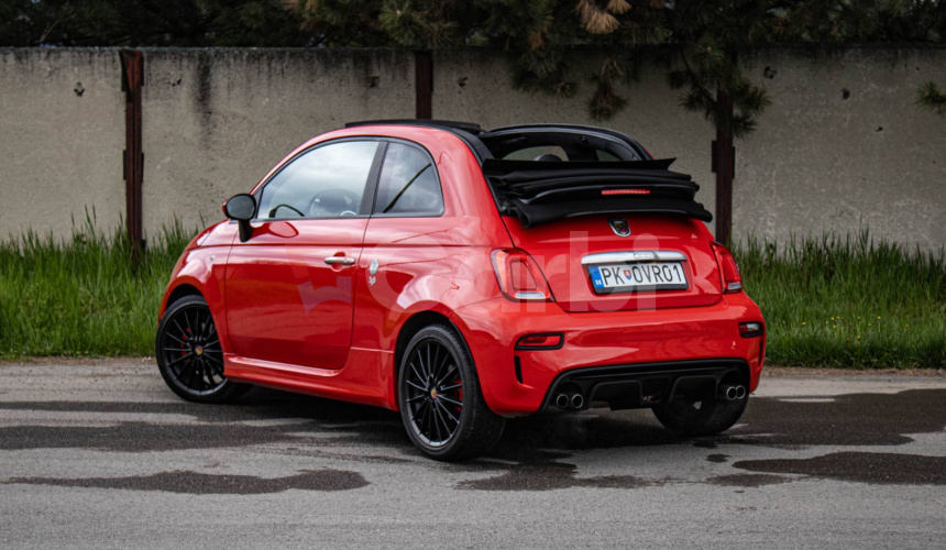 Abarth 595C 75th Anniversary Cabrio, Nové rozvody, Koža, Manual, Record Monza