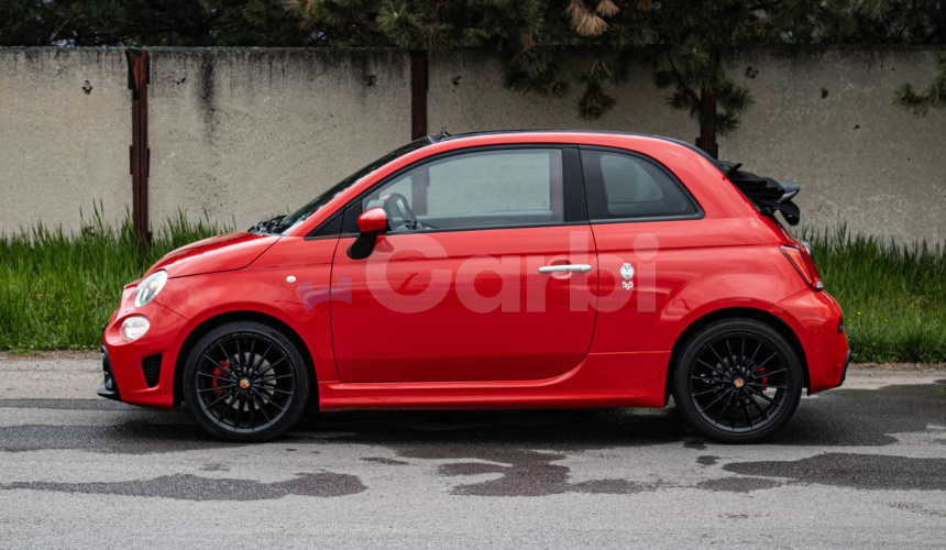 Abarth 595C 75th Anniversary Cabrio, Nové rozvody, Koža, Manual, Record Monza
