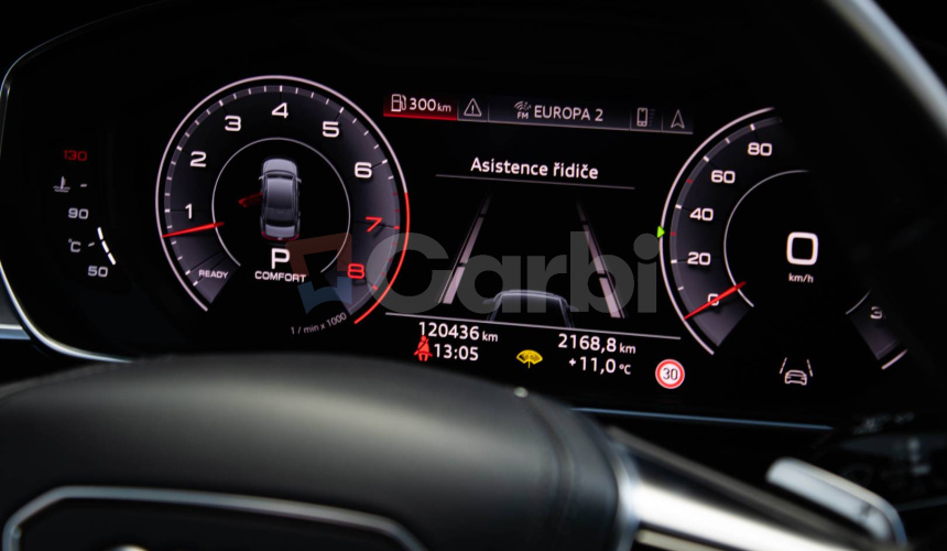 Audi A8 55 3.0 TFSI V6 MHEV Quattro Tiptronic Black, Soft-close,HUD, Webasto