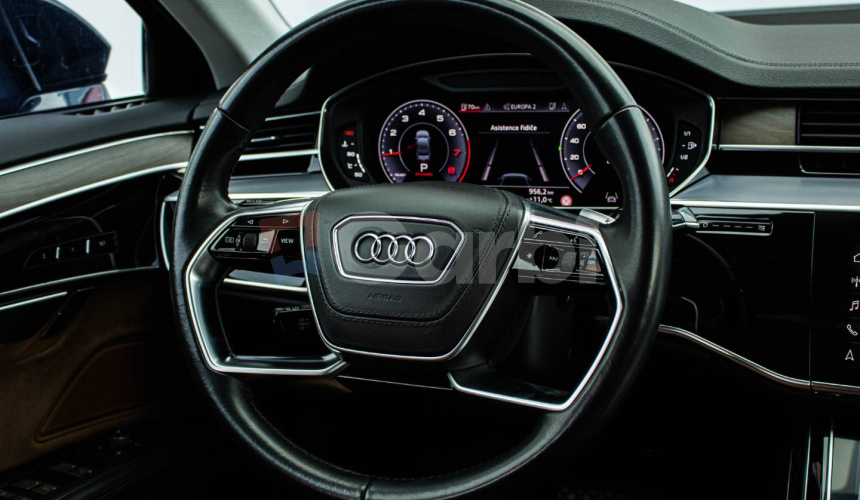 Audi A8 55 3.0 TFSI V6 MHEV Quattro Tiptronic Black, Soft-close,HUD, Webasto