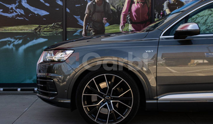 Audi SQ7 Matrix, Webasto, Head-UP, asistenti, 360° kamera, Nočné videnie, Nové 143 000€