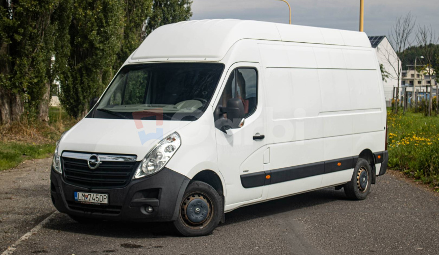 Opel Movano L3H2 2.3 Diesel 92kW, Ťažné na 2.5t, Nezávislé kúrenie