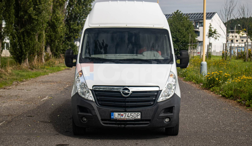 Opel Movano L3H2 2.3 Diesel 92kW, Ťažné na 2.5t, Nezávislé kúrenie