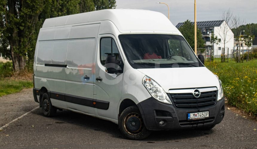 Opel Movano L3H2 2.3 Diesel 92kW, Ťažné na 2.5t, Nezávislé kúrenie