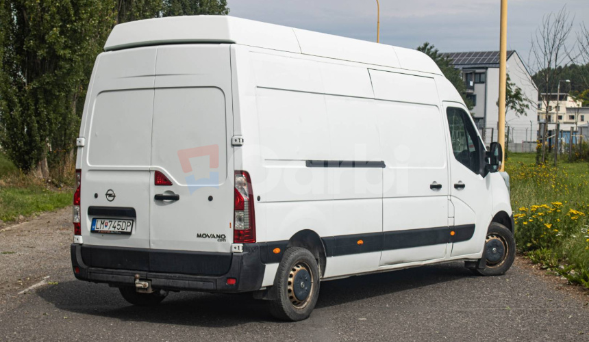 Opel Movano L3H2 2.3 Diesel 92kW, Ťažné na 2.5t, Nezávislé kúrenie