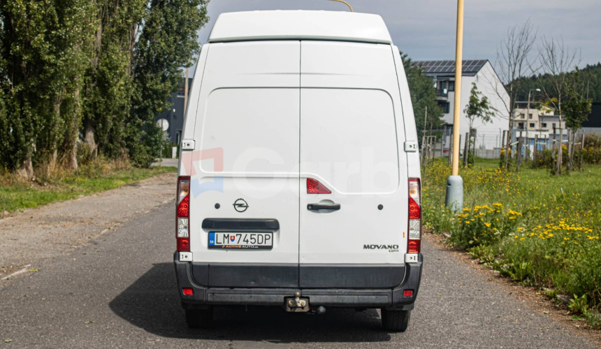 Opel Movano L3H2 2.3 Diesel 92kW, Ťažné na 2.5t, Nezávislé kúrenie