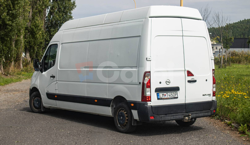 Opel Movano L3H2 2.3 Diesel 92kW, Ťažné na 2.5t, Nezávislé kúrenie