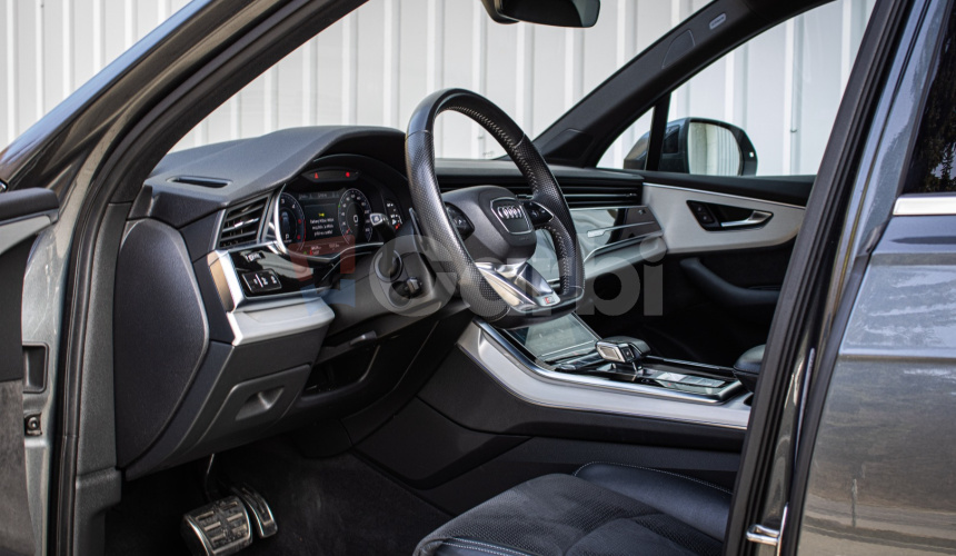 Audi Q7 50 TDI MHEV Quattro Sline, 1. majiteľ, SK, natáčanie nápravy, softclose,laser