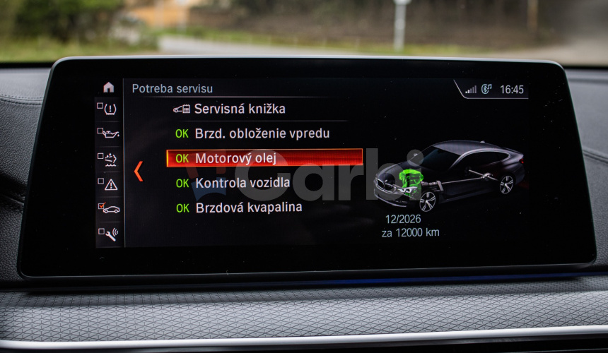 BMW 640d GT xDrive Msport, Pano, HUD, Vzduch, Soft-close, Harman, plná história, super stav