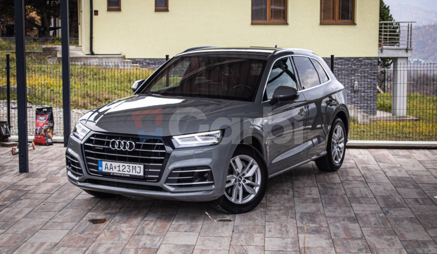 Audi Q5 50 TFSIe Sline Quattro PHEV, Vzduch, B&O sound, Záruka, nelakované, el. ťažné