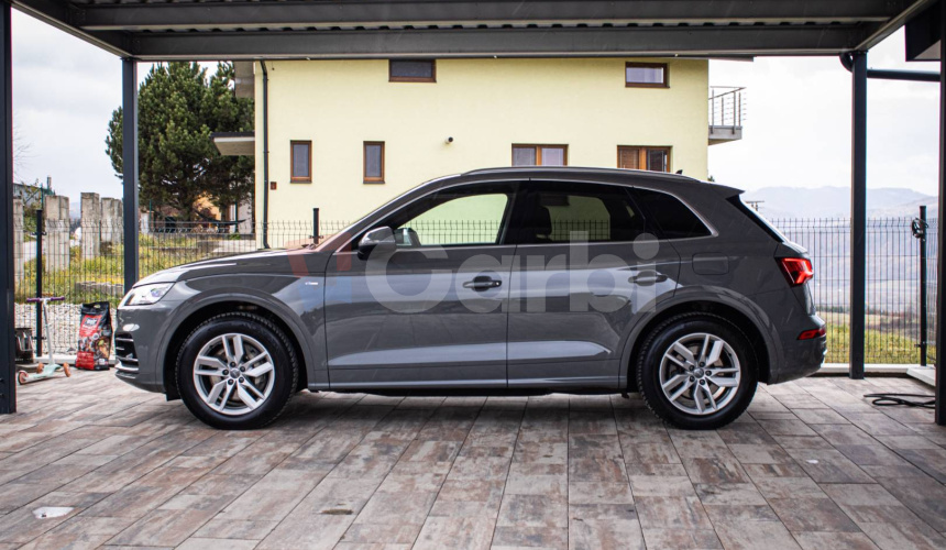 Audi Q5 50 TFSIe Sline Quattro PHEV, Vzduch, B&O sound, Záruka, nelakované, el. ťažné