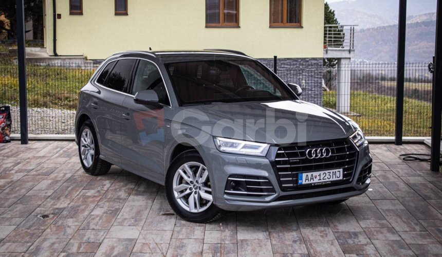 Audi Q5 50 TFSIe Sline Quattro PHEV, Vzduch, B&O sound, Záruka, nelakované, el. ťažné