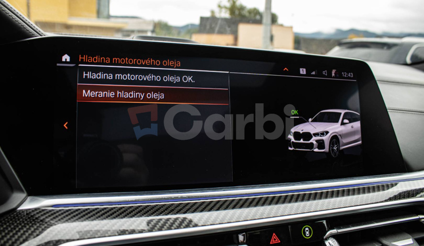 BMW X6 M50i soft close, first class packet, iconic glow, natáčanie zadnej nápravy