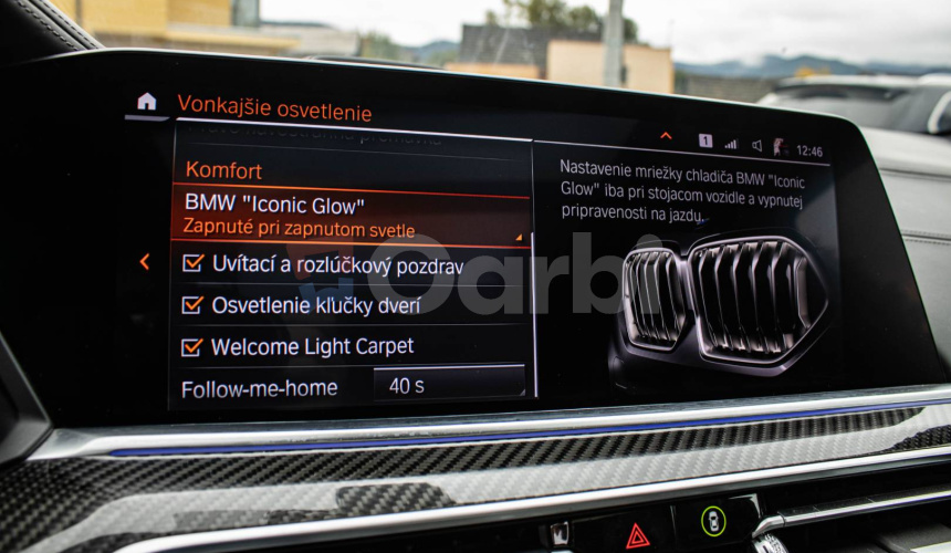 BMW X6 M50i soft close, first class packet, iconic glow, natáčanie zadnej nápravy