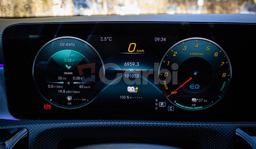 Mercedes-Benz CLA Shooting Brake 250e SB AMG, Burmester, Ambient, Servis grátis, Slovenské