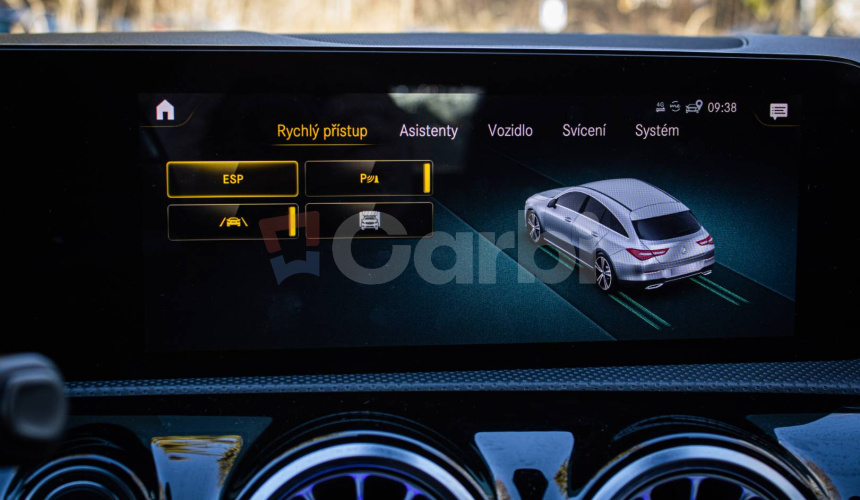 Mercedes-Benz CLA Shooting Brake 250e SB AMG, Burmester, Ambient, Servis grátis, Slovenské