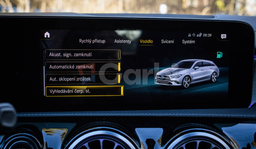 Mercedes-Benz CLA Shooting Brake 250e SB AMG, Burmester, Ambient, Servis grátis, Slovenské