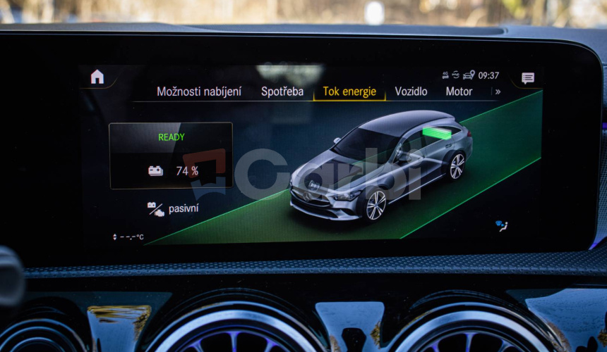 Mercedes-Benz CLA Shooting Brake 250e SB AMG, Burmester, Ambient, Servis grátis, Slovenské