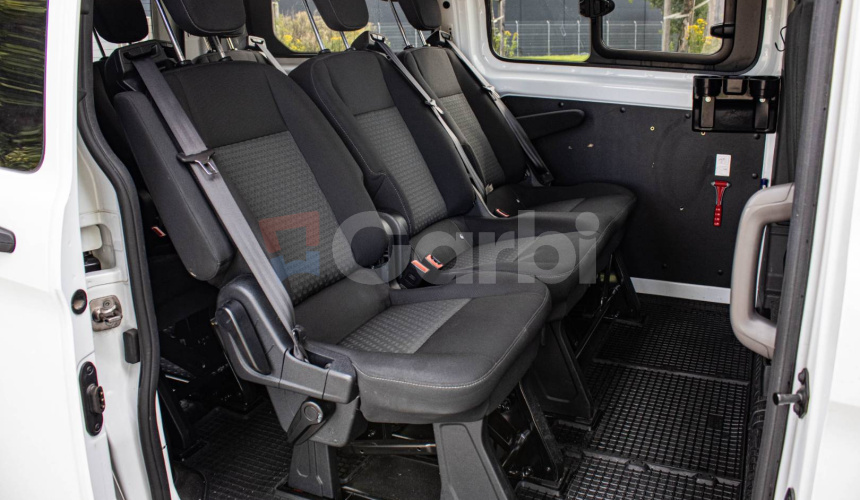 Ford Transit Custom 79kW M6, 9miest, 1. majiteľ, Nelakované, Nová STK