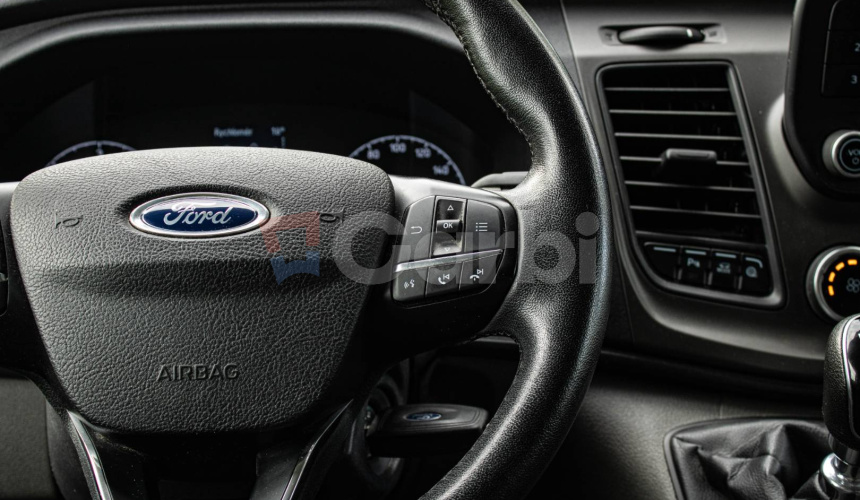 Ford Transit Custom 79kW M6, 9miest, 1. majiteľ, Nelakované, Nová STK