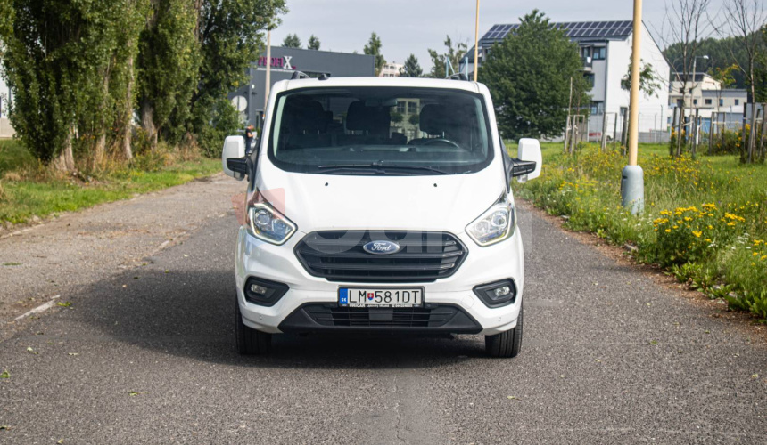 Ford Transit Custom 79kW M6, 9miest, 1. majiteľ, Nelakované, Nová STK
