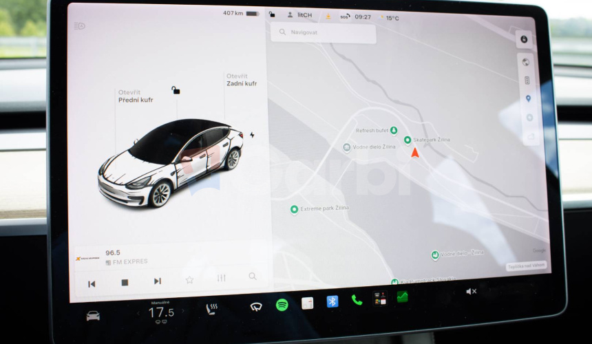Tesla Model 3 Long Range Refresh 86% SOH, Matrix LED, Tepelko, odpočet DPH