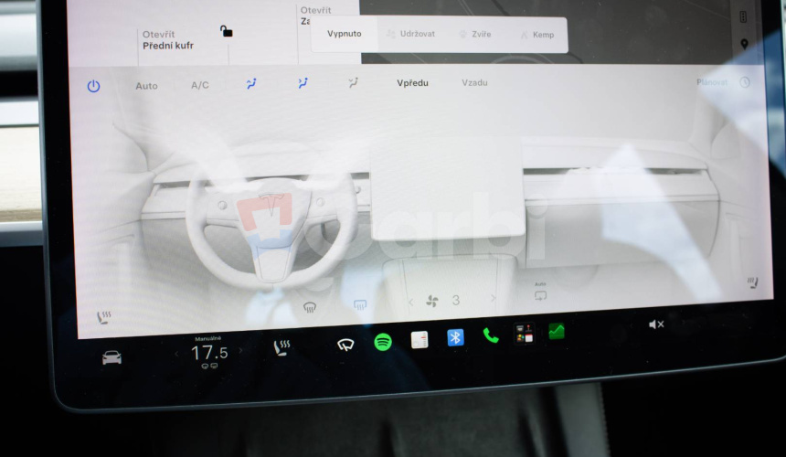 Tesla Model 3 Long Range Refresh 86% SOH, Matrix LED, Tepelko, odpočet DPH