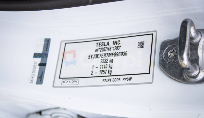 Tesla Model 3 Long Range Refresh 86% SOH, Matrix LED, Tepelko, odpočet DPH