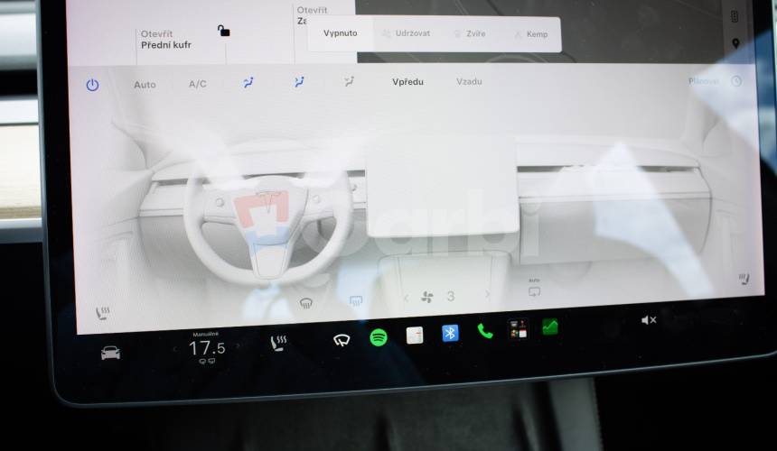 Tesla Model 3 Long Range Refresh SOH 86%, Matrix LED, Tepelko, odpočet DPH