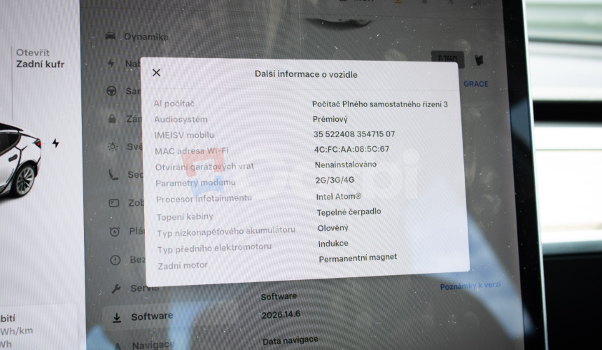 Tesla Model 3 Long Range Refresh SOH 86%, Matrix LED, Tepelko, odpočet DPH
