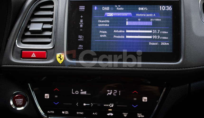 Honda HR-V 1.5 i-VTEC Executive CVT, 1. Majiteľ, Slovenské, Nelakované, V záruke