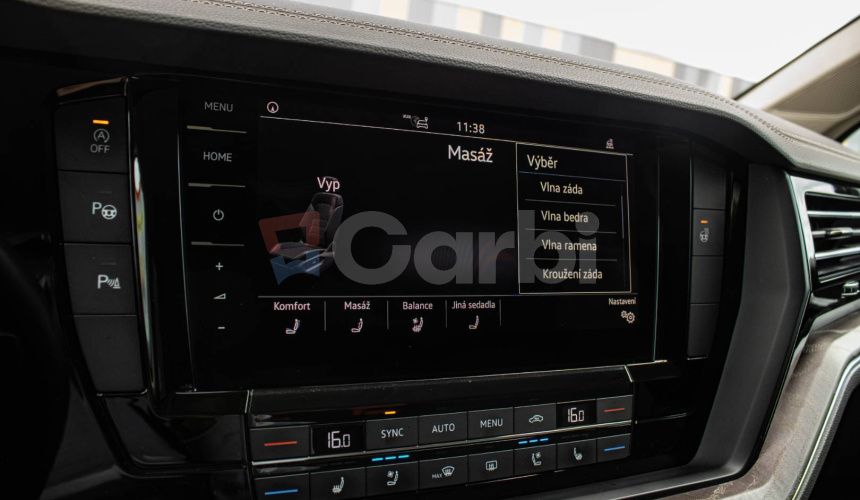 Volkswagen Touareg 3.0 TDI 170kW, Natáčacia zadná náprava, Masáž, Vzduch, Nočné videnie