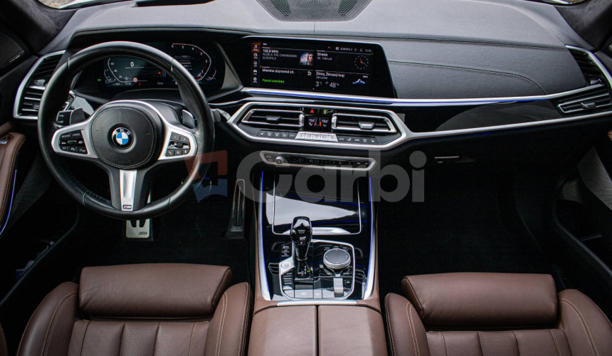 BMW X7 40d xDrive Msport, Servis grátis, Laser, soft-close, Pano sky lounge, DPH