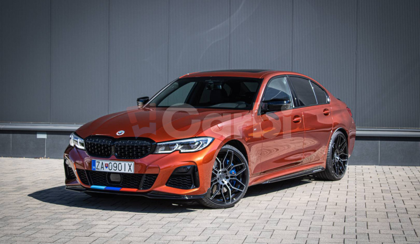 BMW Rad 3 M340i xDrive orig. M doplnky, TOP výbava, Laser svetlá, šíber, Asistenti, DPH