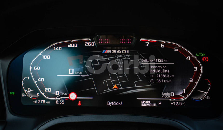 BMW Rad 3 M340i xDrive orig. M doplnky, TOP výbava, Laser svetlá, šíber, Asistenti, DPH