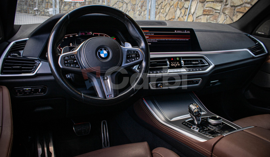 BMW X5 30d xDrive MSport, Laser, Nelakované, HUD, ŤZ, Coffe interiér, Swarowski, 360