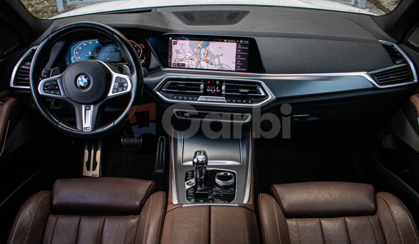 BMW X5 30d xDrive MSport, Laser, Nelakované, HUD, ŤZ, Coffe interiér, Swarowski, 360