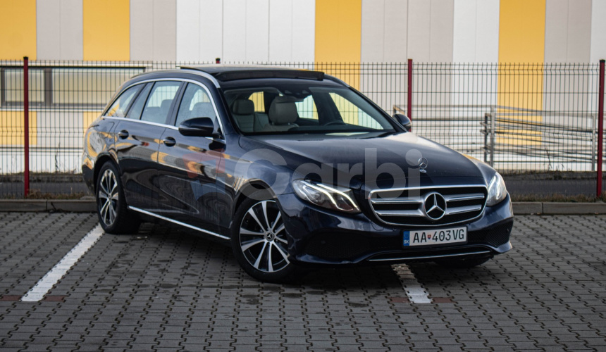 Mercedes-Benz E trieda Kombi E200D, 110kW, 9G TRONIC, Panorama, Virtual, Burmester, Vzduch