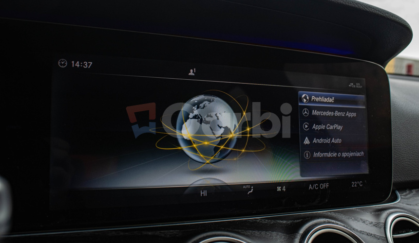 Mercedes-Benz E trieda Kombi E200D, 110kW, 9G TRONIC, Panorama, Virtual, Burmester, Vzduch