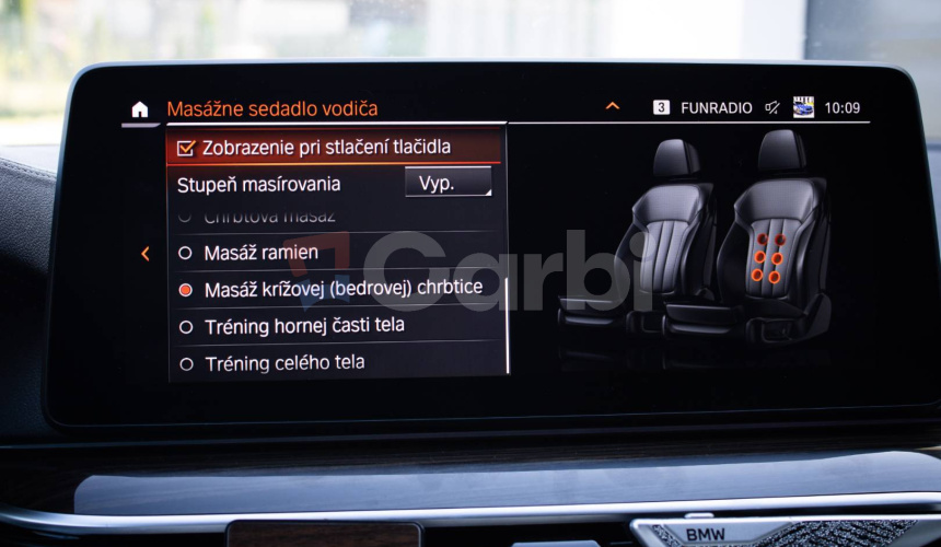 BMW Rad 5 540d xDrive M5 CS Look, Laser, Masáže, HUD, Strešné okno, alcantara strop, DPH