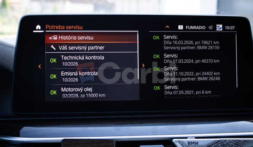BMW Rad 5 540d xDrive M5 CS Look, Laser, Masáže, HUD, Strešné okno, alcantara strop, DPH