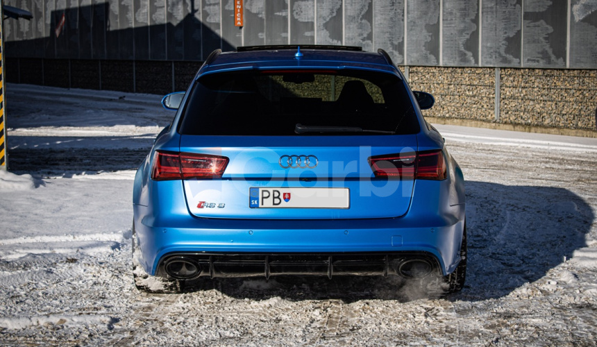 Audi RS6 Avant MTM 750 PS, Nelakovaná, Po veľkom servise motora, Milltek výfuk, Carbon