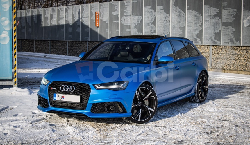 Audi RS6 Avant MTM 750 PS, Nelakovaná, Po veľkom servise motora, Milltek výfuk, Carbon
